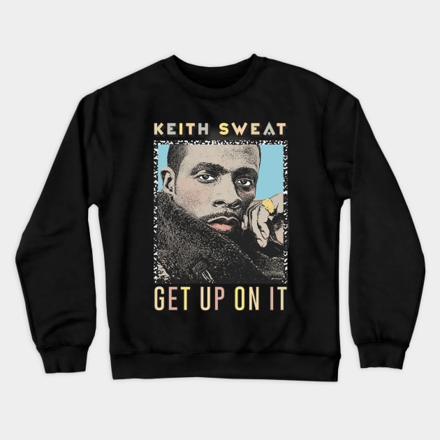 Keith Sweat /// 90s Retro Fan Art Design Crewneck Sweatshirt by DankFutura